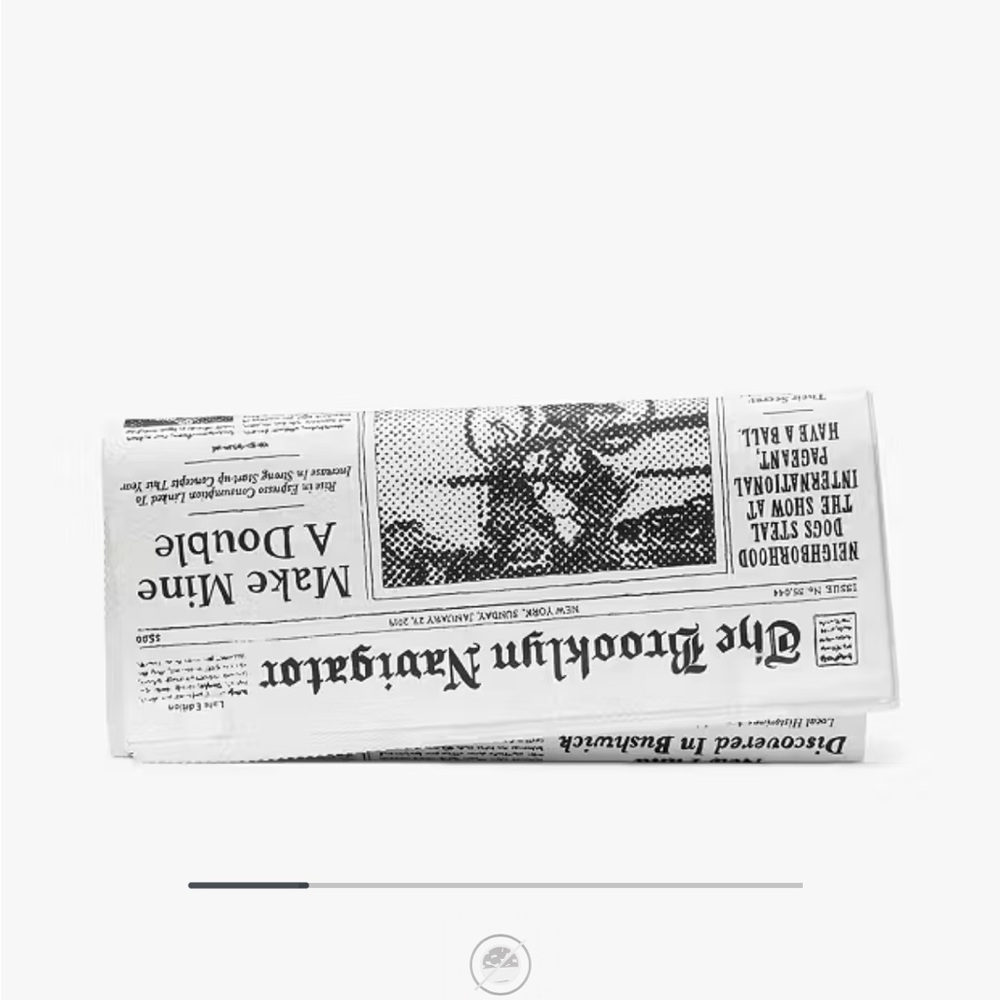 Kate Spade Newspaper Clutch
